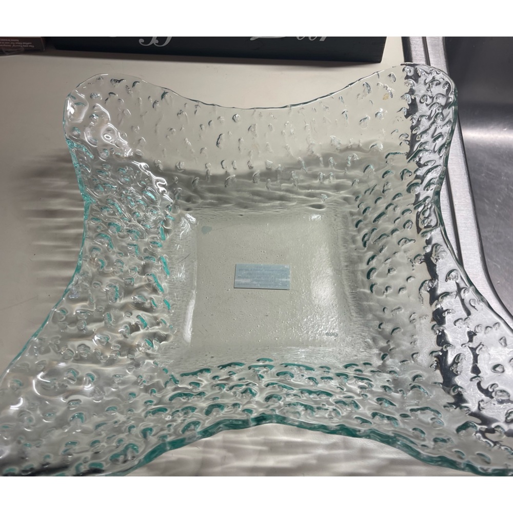 Clear Glass Serving Dish